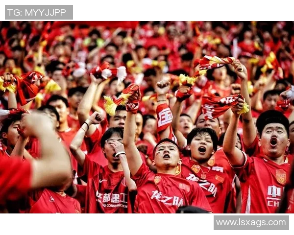 足球场上的呐喊者们为明星球员们加油助威的热血瞬间